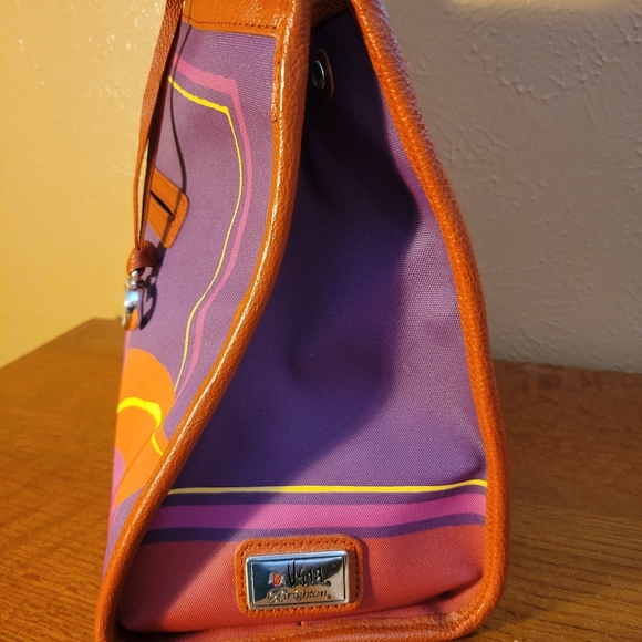 Vera Brighton One of a Kind Tote!Perfect Condition. Beautiful bag! - Picture 8 of 9